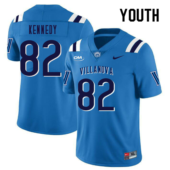 Youth #82 Ryan Kennedy Villanova Wildcats College Football Jerseys Stitched Sale-Light Blue